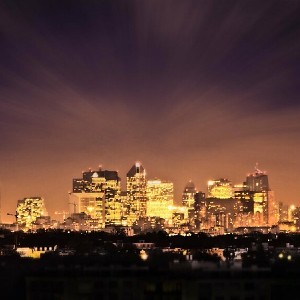 "Dusk on 'La Défense' - Paris" by Gael Varoquaux is licensed with CC BY 2.0. Scaled 300x300.